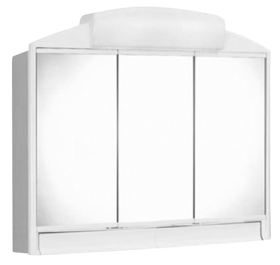 Szafka z lustrem RANO 59x51x16 cm biała z oświetleniem